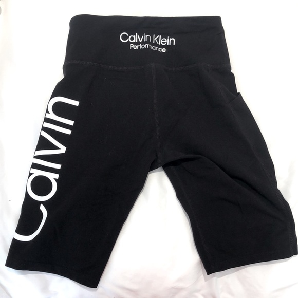 These are black biker shorts. These are perfect for for running or working out! - Picture 2 of 4